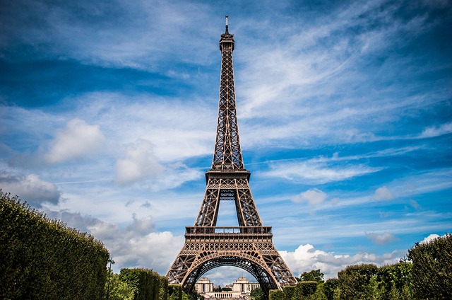 Eiffel-torony. Forrás:pixabay.com
